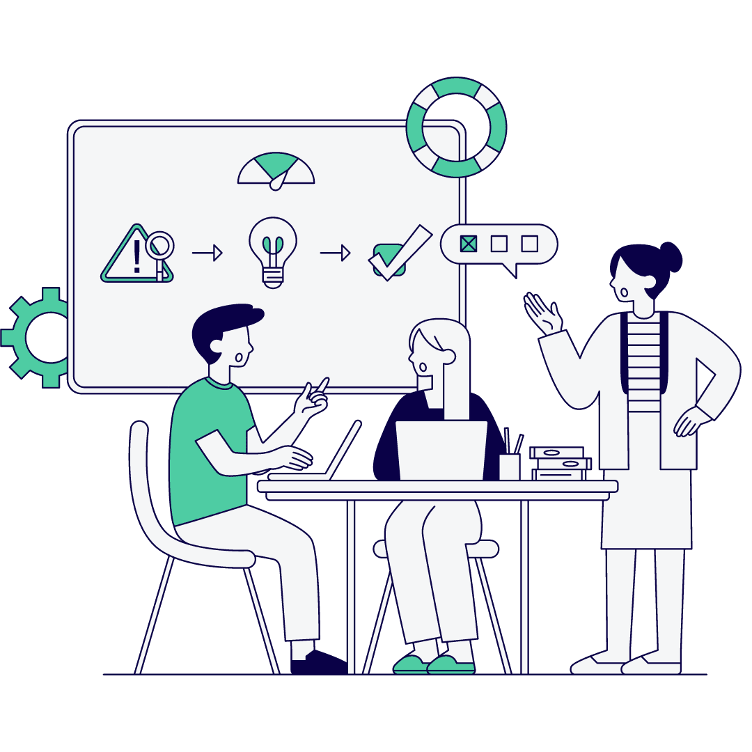 An ESG expert helping business stakeholders understand the finer nuances of their ESG challenge, telling them which ideas can work and which can't based on their experience.