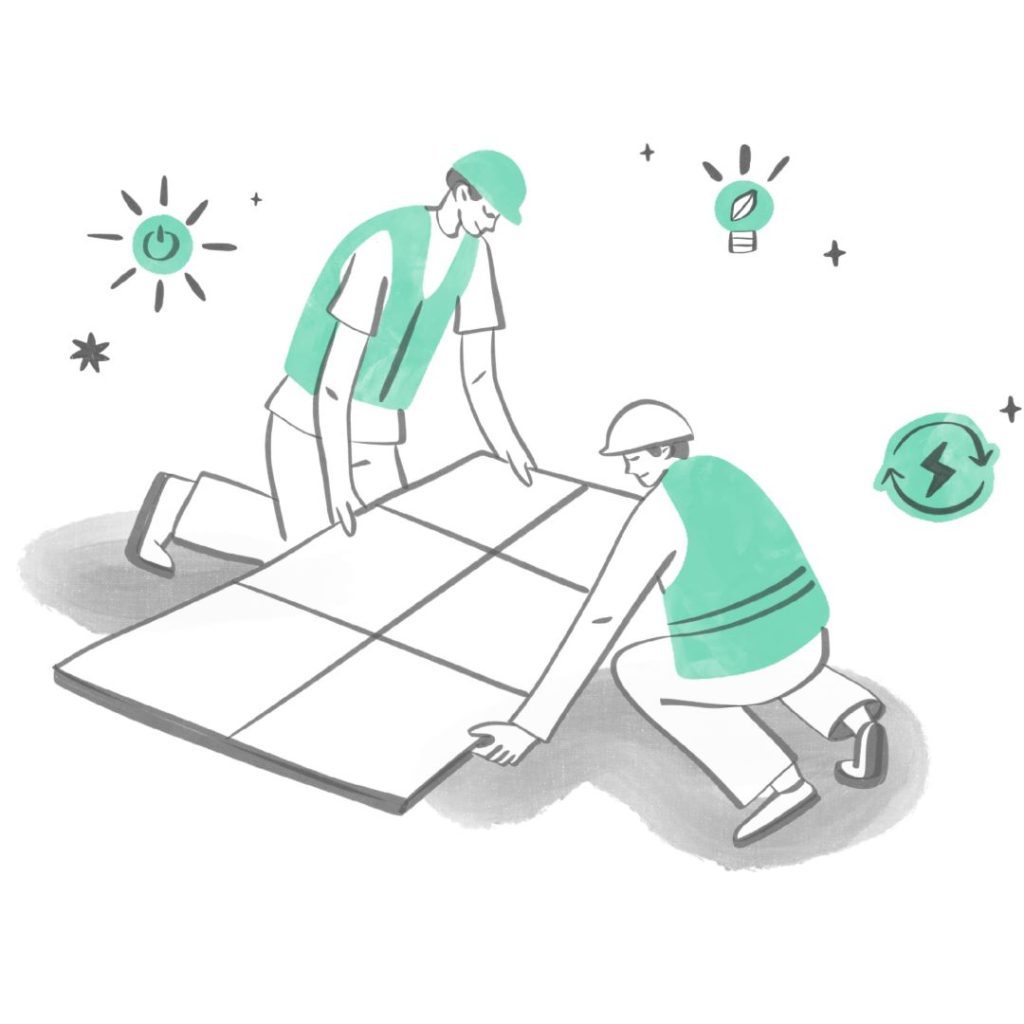 Renewable energy- Solar Panel fitting