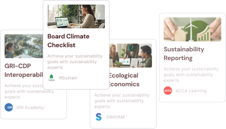 Sustainability & ESG courses