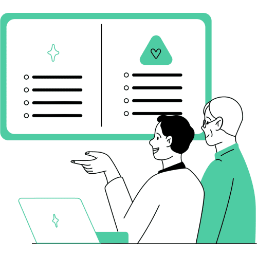 Discussing sustainability plans