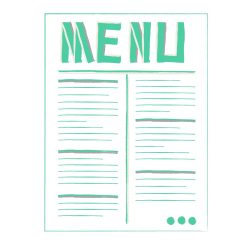 Carbon footprint Menu